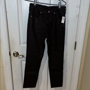 NWT BANANA REPUBLIC Dark Brown Pants women’s size 6